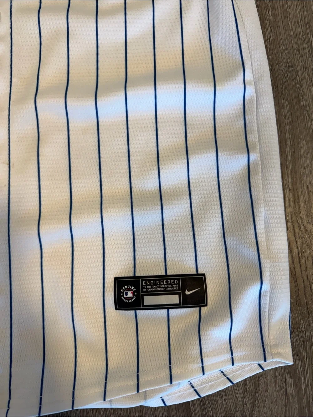 Chicago Cubs Nike Team Pinstripe Jersey Size Youth Medium